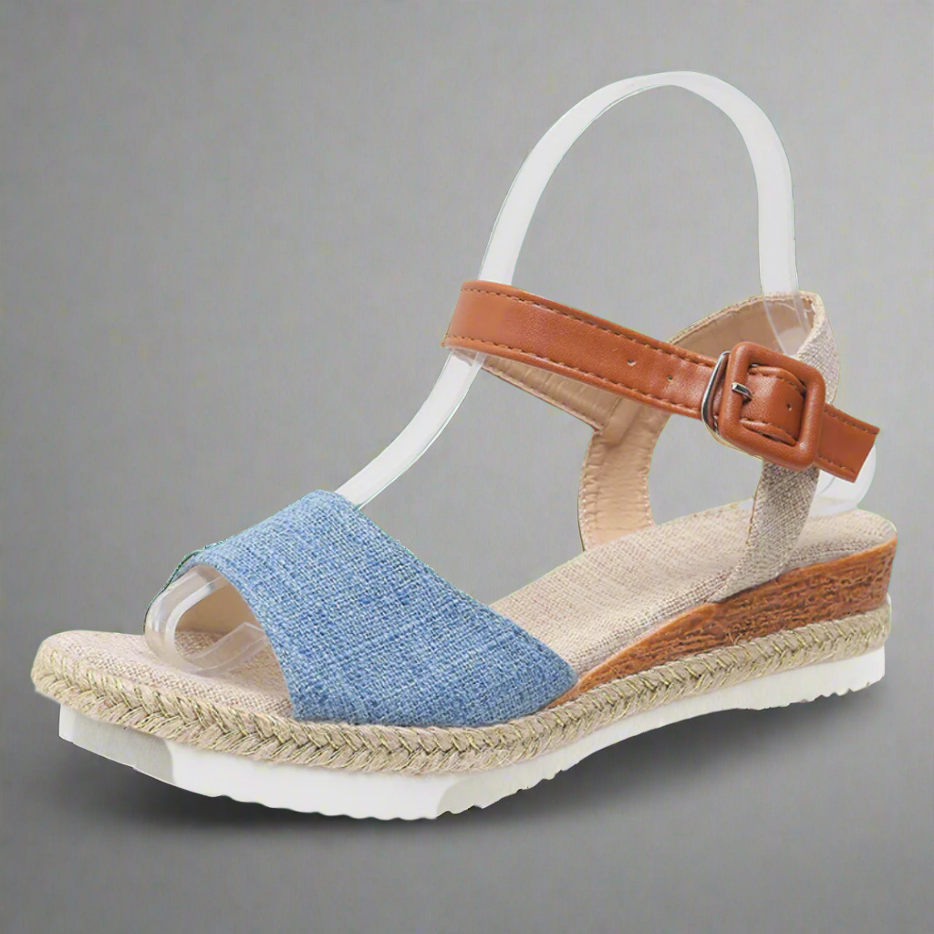 Almuth | Sandali con Zeppa Comodi per Donna – Look Estivo Elegante