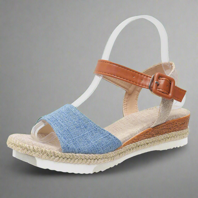 Almuth | Sandali con Zeppa Comodi per Donna – Look Estivo Elegante