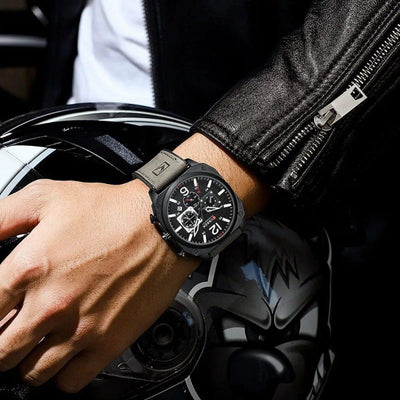 Orologio al Quarzo in Pelle da Ufficio™ - Olsen & Olsen