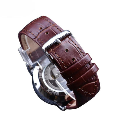 Orologio Automatico in Pelle di Lusso Completo™ - Olsen & Olsen