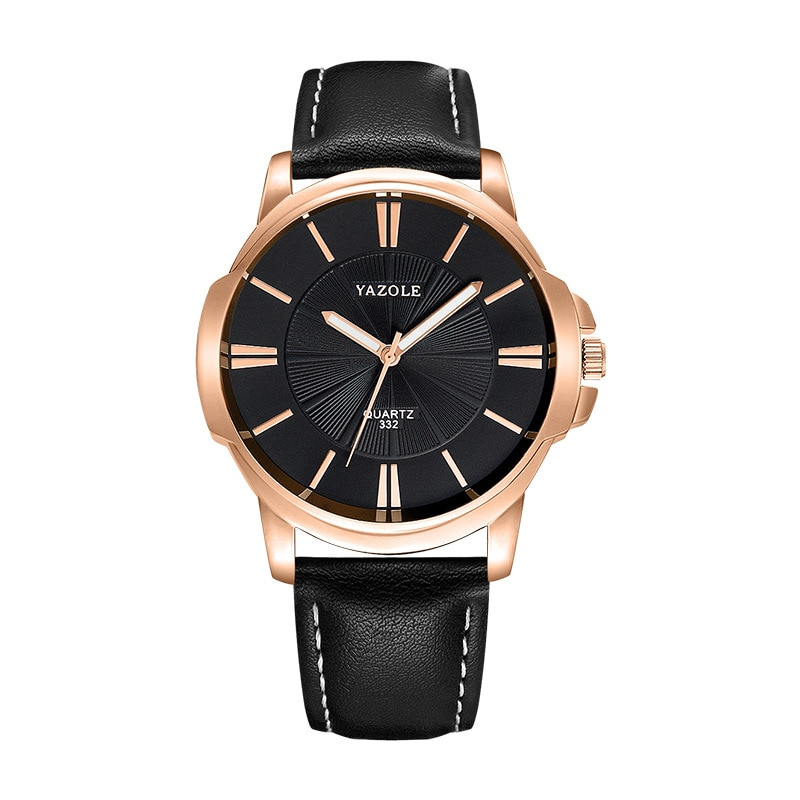 Orologio in Pelle di Vetro Blu Lussuoso™ - Olsen & Olsen