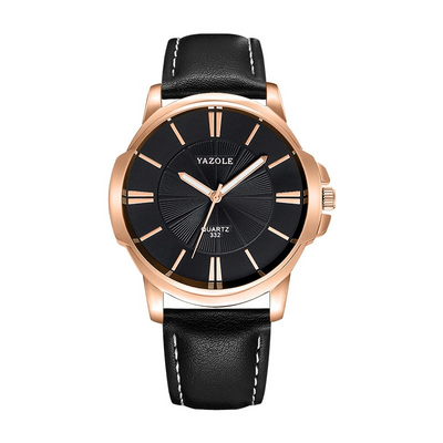 Orologio in Pelle di Vetro Blu Lussuoso™ - Olsen & Olsen