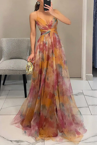 Vaëlia™ | Maxi abito con stampa floreale