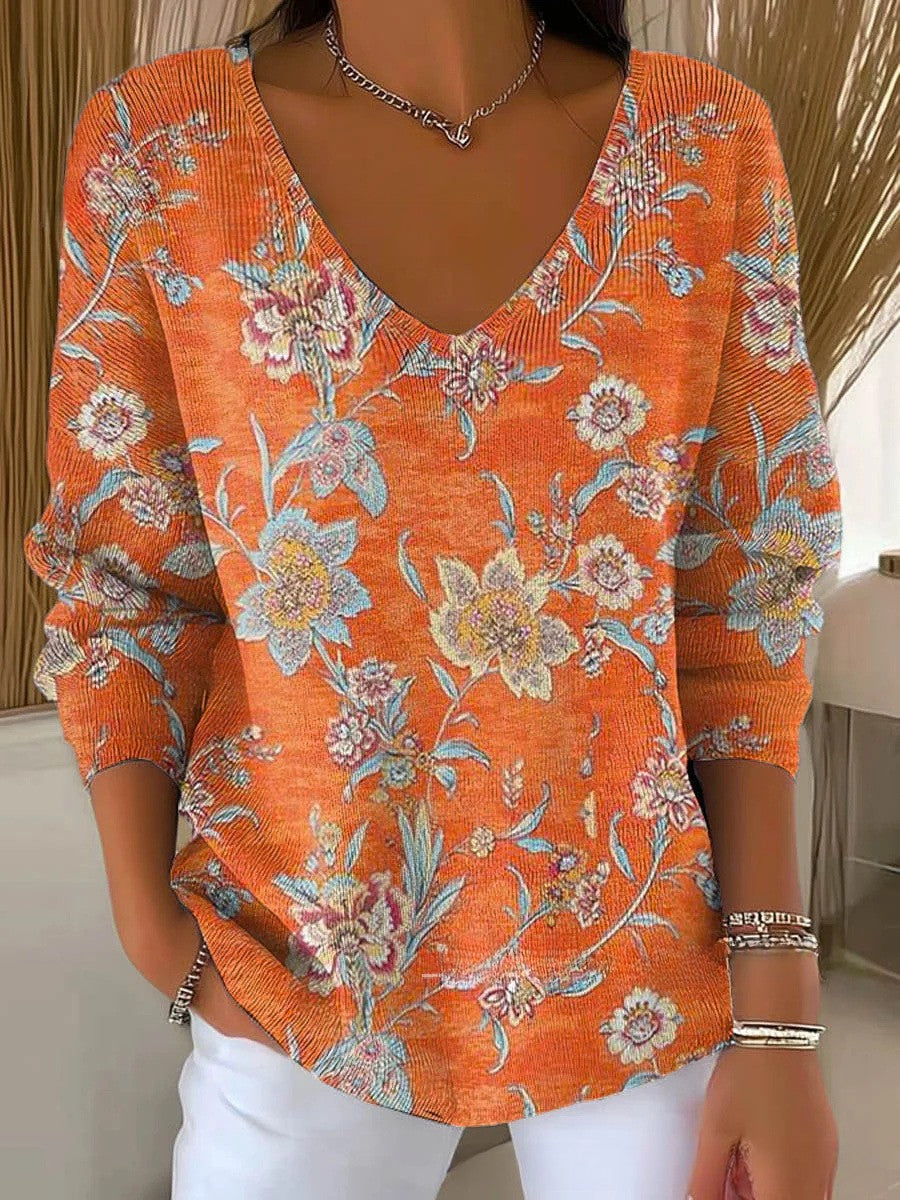 Beatrice – Pullover con scollatura a V