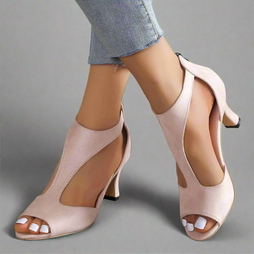 Annelie | Sandali Stiletto Premium con Zip