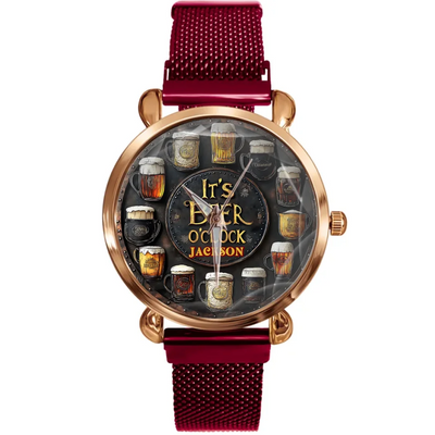 It's Beer O'clock - Orologio da birra personalizzato