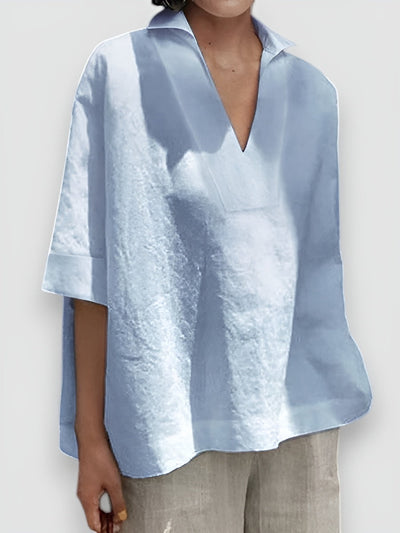 Olga | Blusa a scollo a V