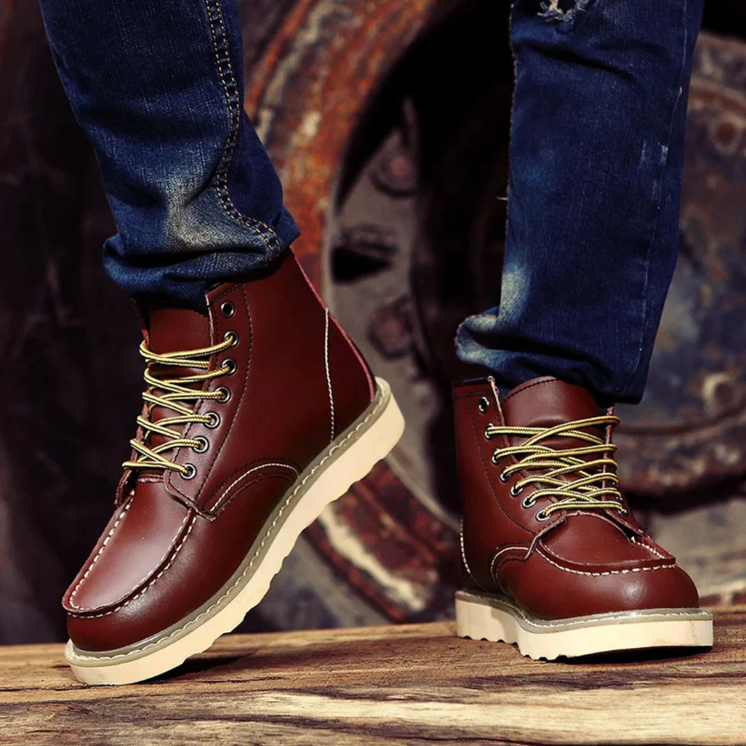 Cole™ | Stivali in pelle vintage