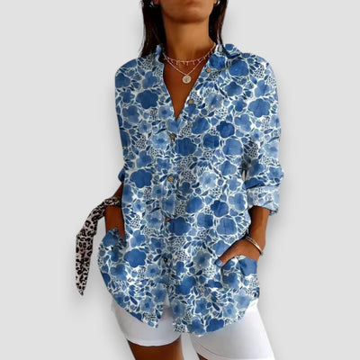 Sofia | Blusa a Fiori Elegante