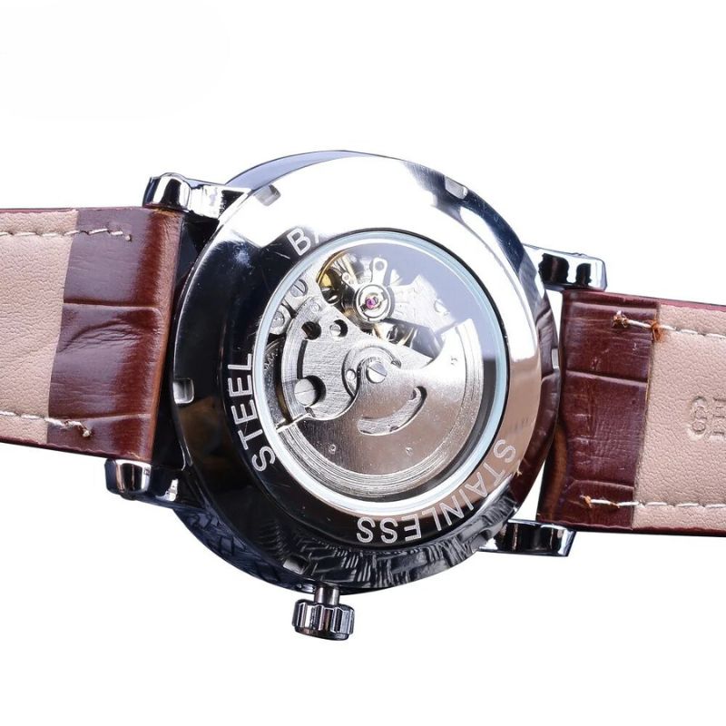 Orologio Automatico in Pelle di Lusso Completo™ - Olsen & Olsen