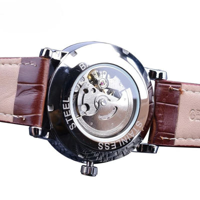 Orologio Automatico in Pelle di Lusso Completo™ - Olsen & Olsen