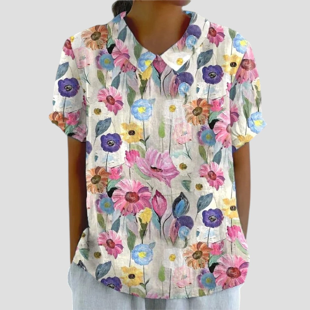 ABIGAIL™ | BLOUSE CON COLLO