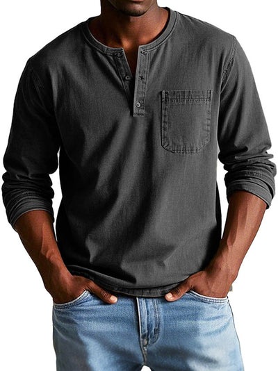 Thomas™ | Camicia vintage a maniche lunghe