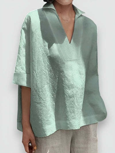 Olga | Blusa a scollo a V