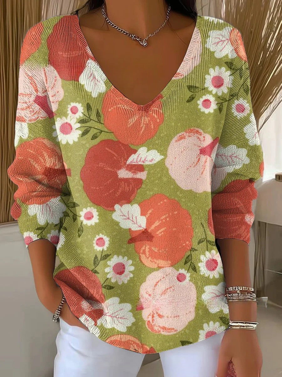 Beatrice – Maglione con scollo a V