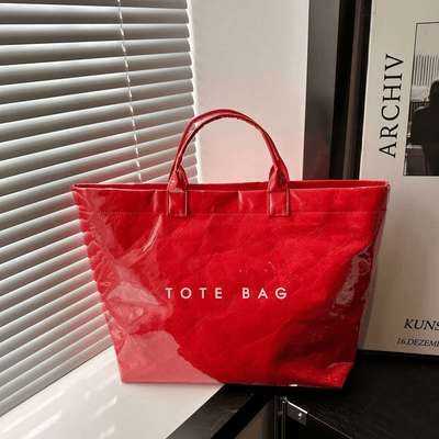 Borsa Tote Stampa Giornaliera