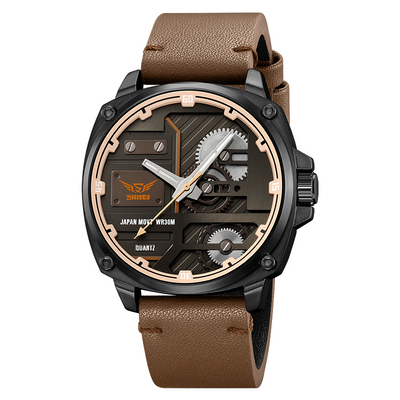 Orologio da Uomo in Pelle Quartz™ - Olsen & Olsen