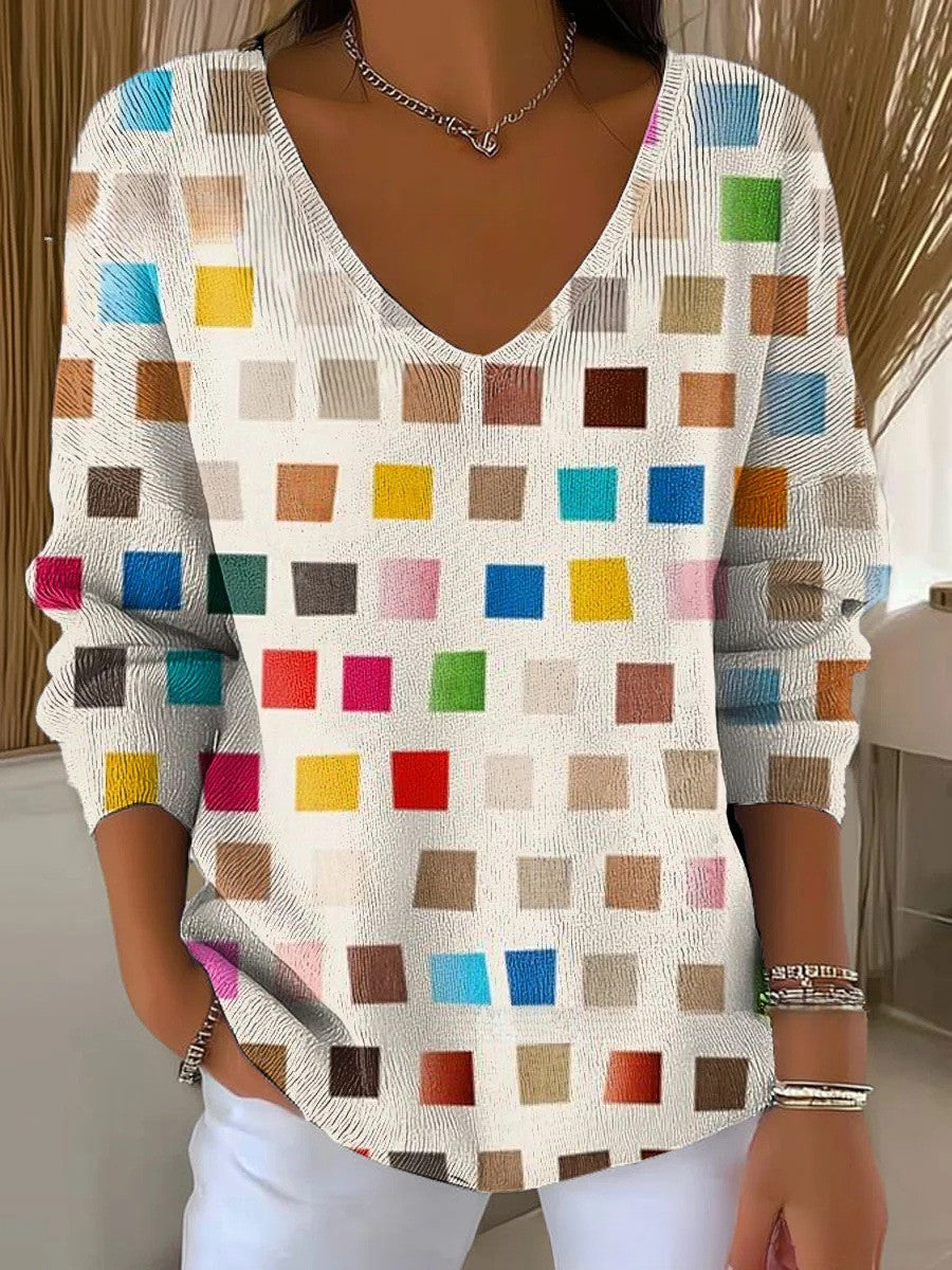 Beatrice – Maglione con scollo a V