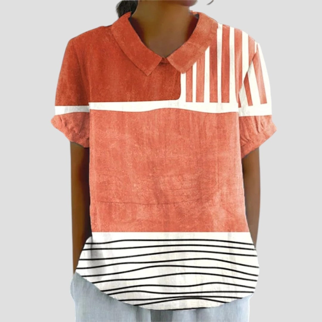 EMMA™ | BLUSA CON COLLO