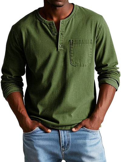 Thomas™ | Camicia vintage a maniche lunghe