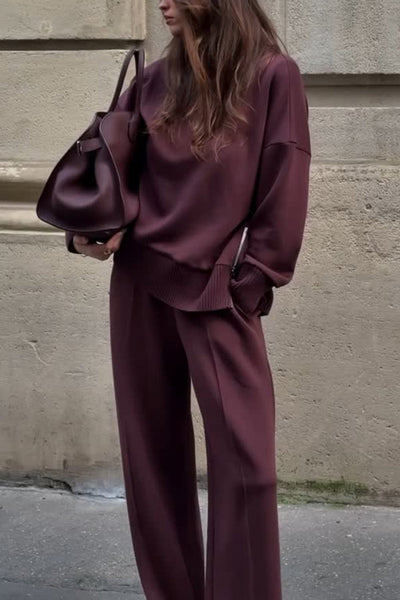 Gillian - Set di maglia abbinato