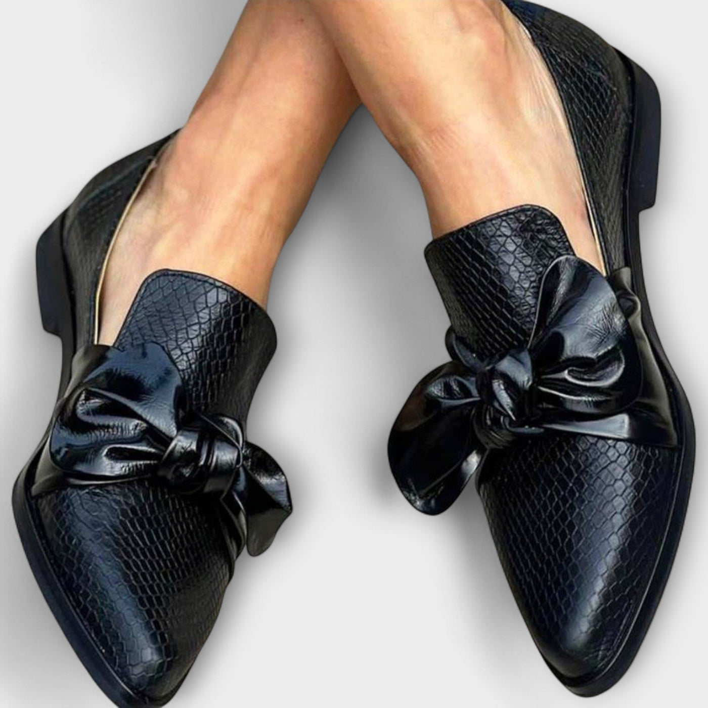 Claudia - Loafer con Dettaglio Fiocco