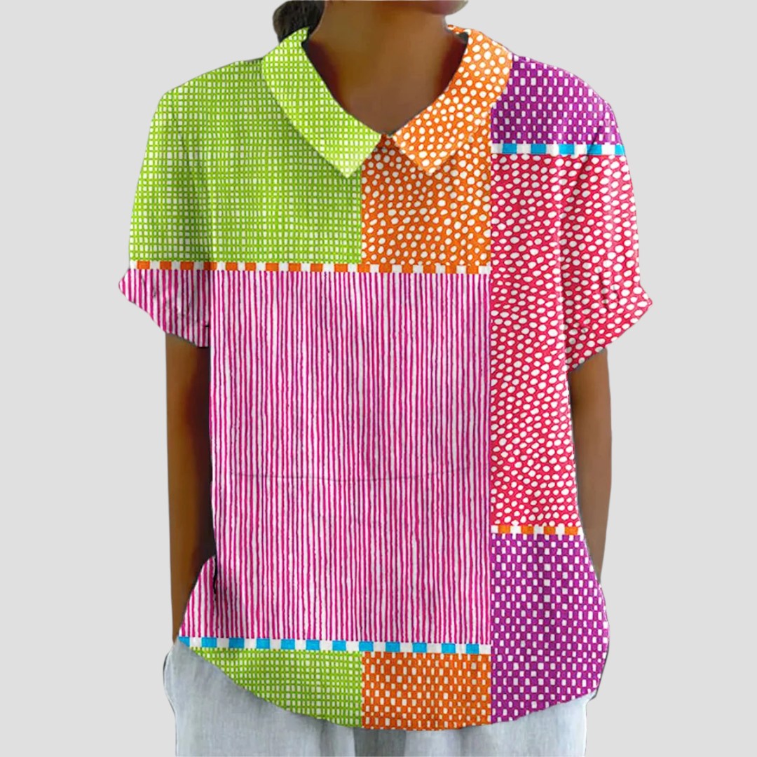 EMMA™ | BLUSA CON COLLO