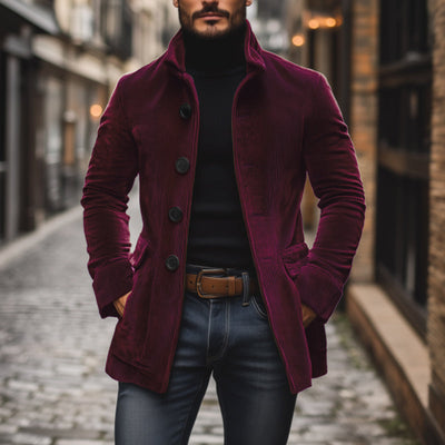 John - Cappotto Vintage in Velluto