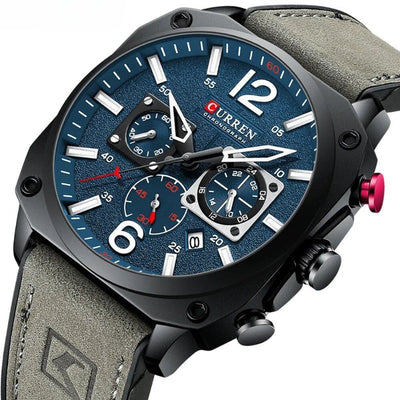 Orologio al Quarzo in Pelle da Ufficio™ - Olsen & Olsen