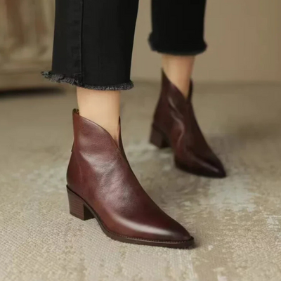 Lucia - Stivali in pelle da donna