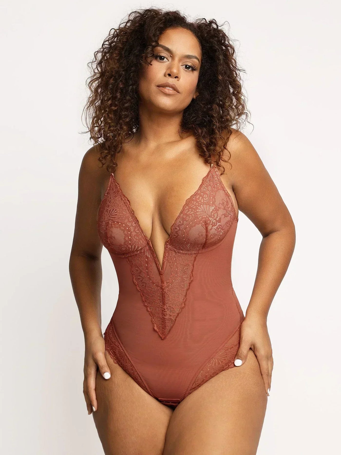 Noé™ | Body con scollatura a V profonda