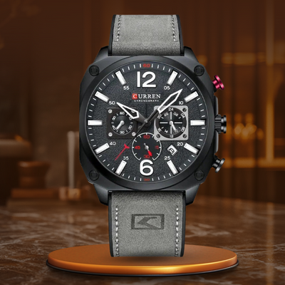 Orologio al Quarzo in Pelle da Ufficio™ - Olsen & Olsen