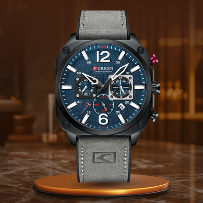Orologio al Quarzo in Pelle da Ufficio™ - Olsen & Olsen