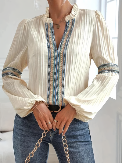 Cora | Blusa in pizzo