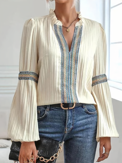 Cora | Blusa in pizzo