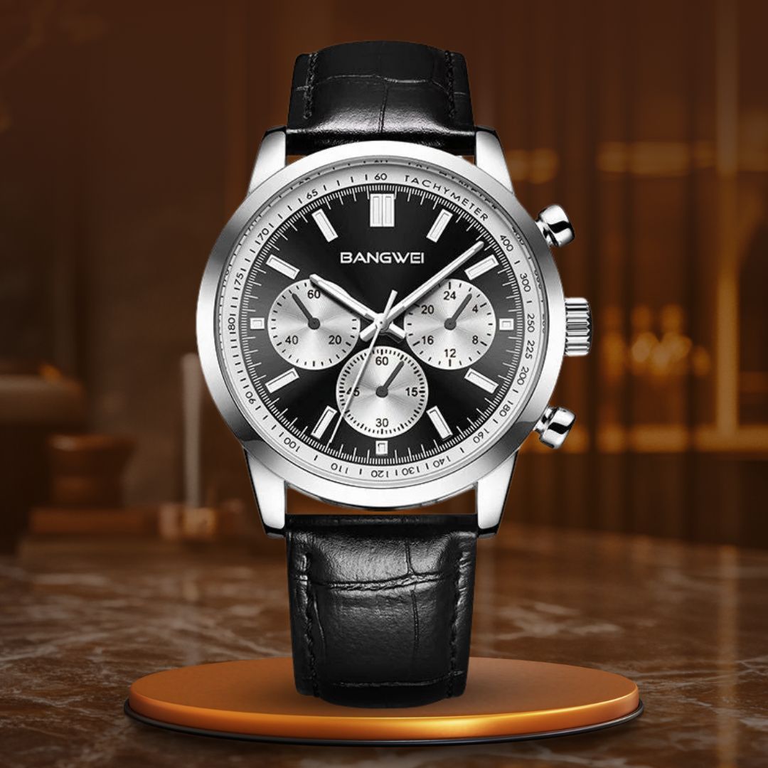 Orologio al Quarzo in Pelle Militare Sportivo Casual™ - Olsen & Olsen
