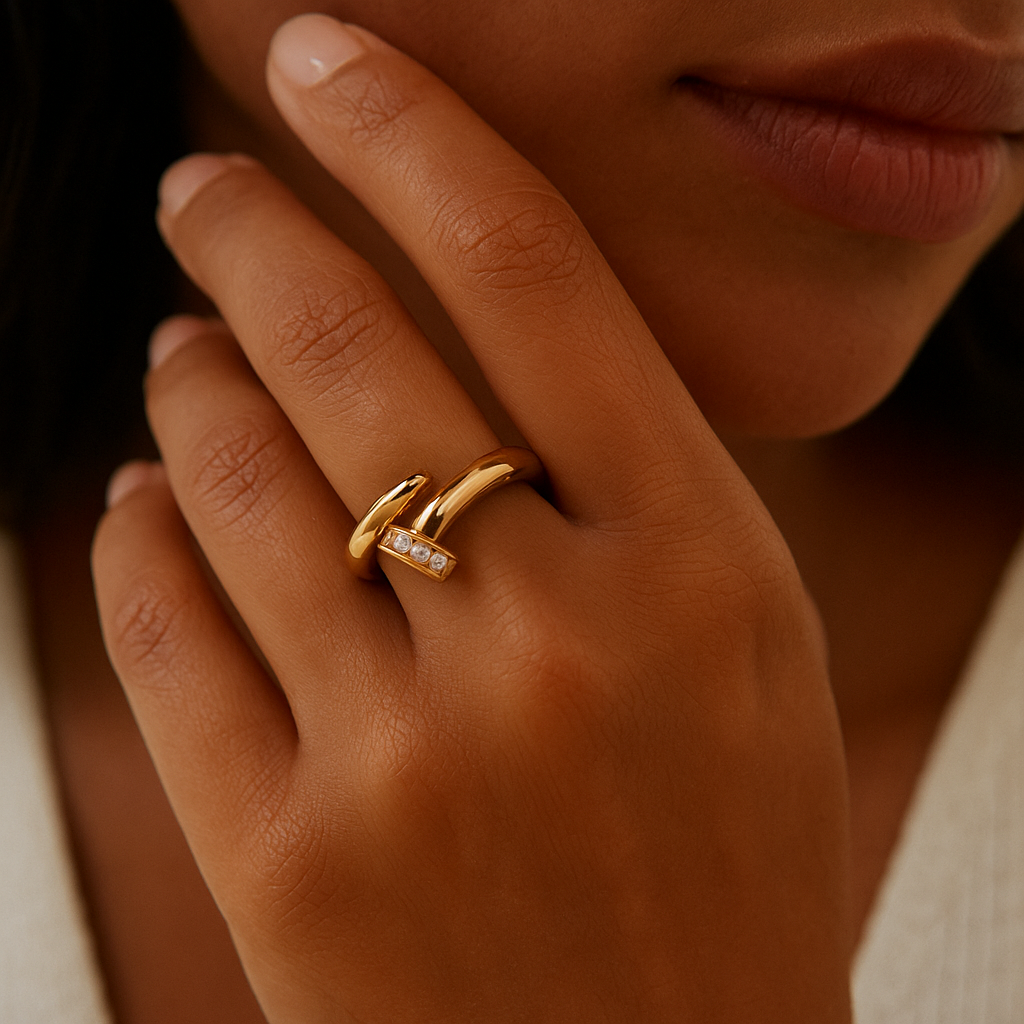 Anello SPIJKER con Diamanti