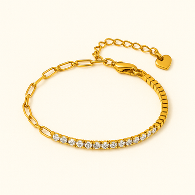 FAE  Fermaglio in Carta e Bracciale da Tennis