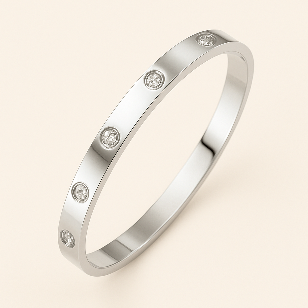 FINET Bracciale Luxe con Zircone