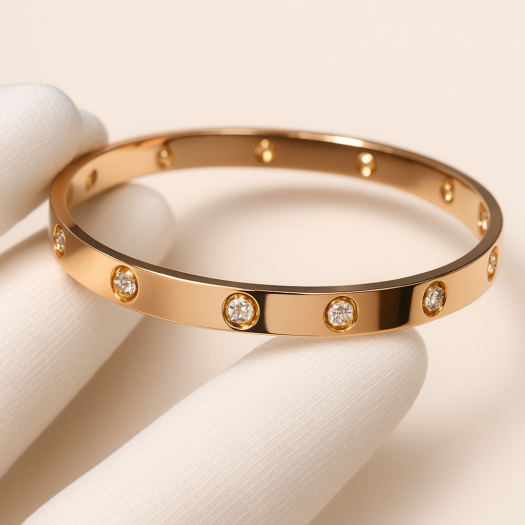 FINET Bracciale Luxe con Zircone