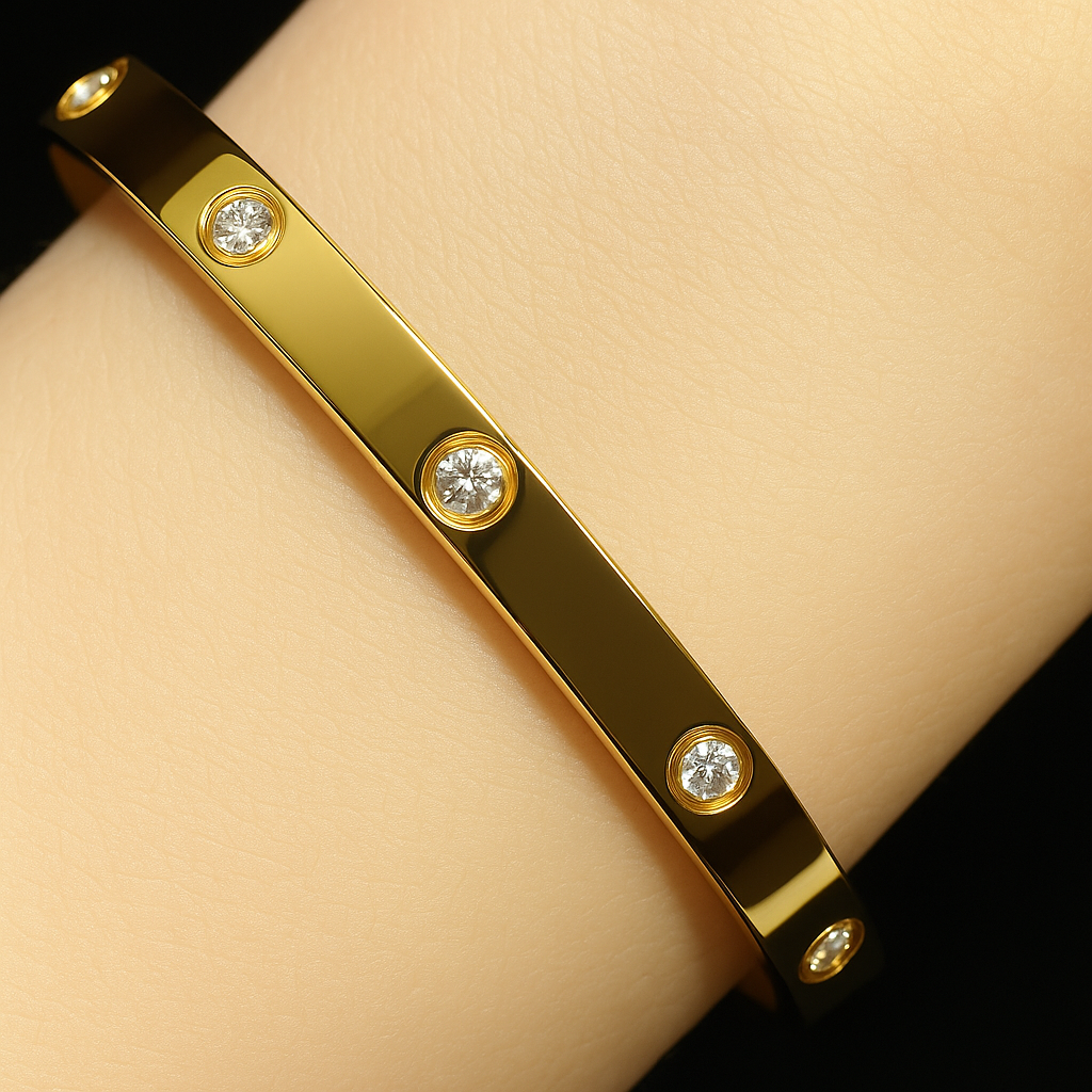 FINET Bracciale Luxe con Zircone