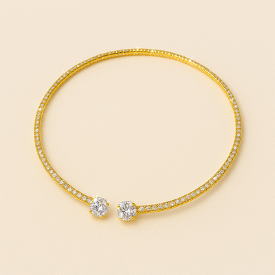COLLANA CRISTAL con Diamanti