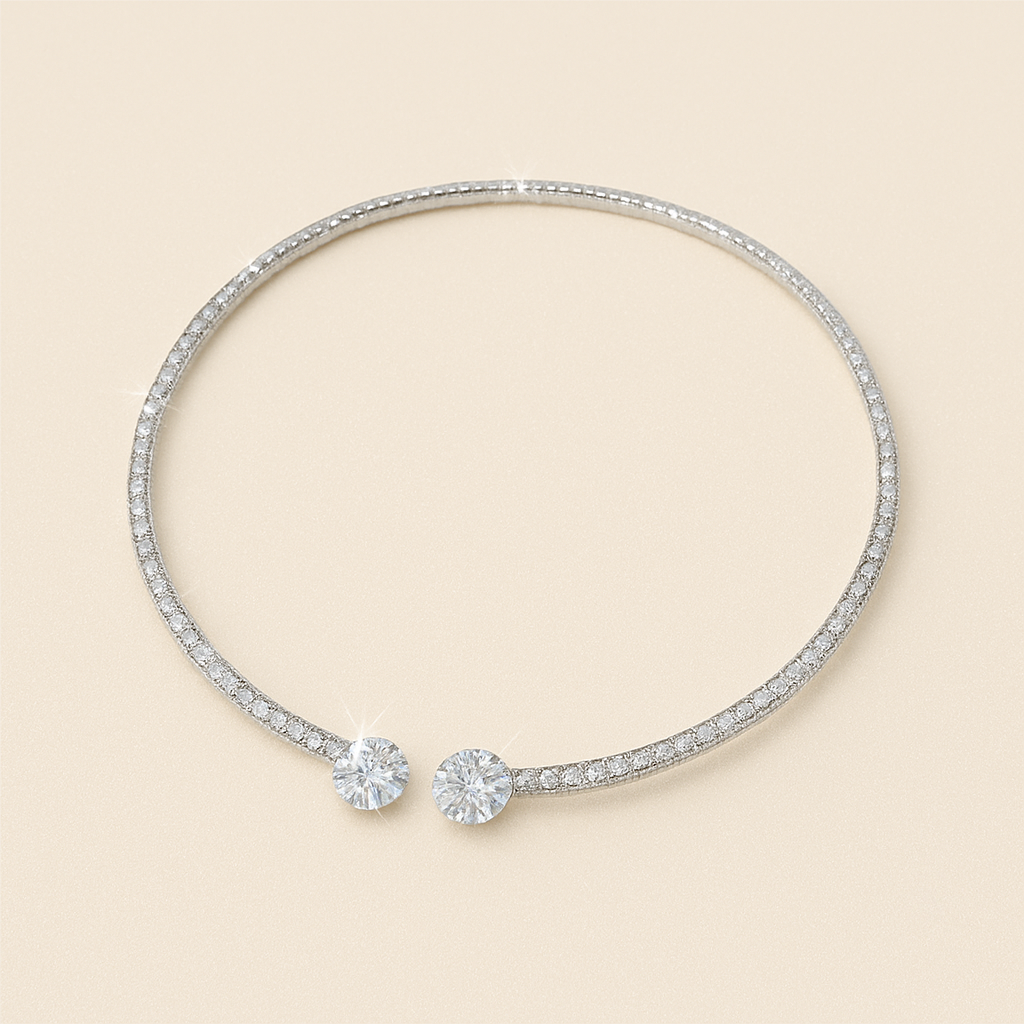 COLLANA CRISTAL con Diamanti