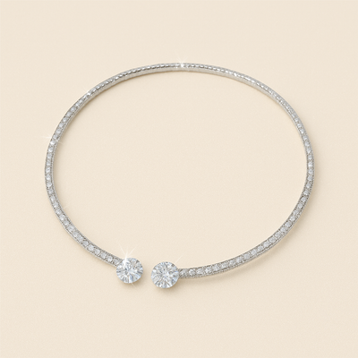 COLLANA CRISTAL con Diamanti