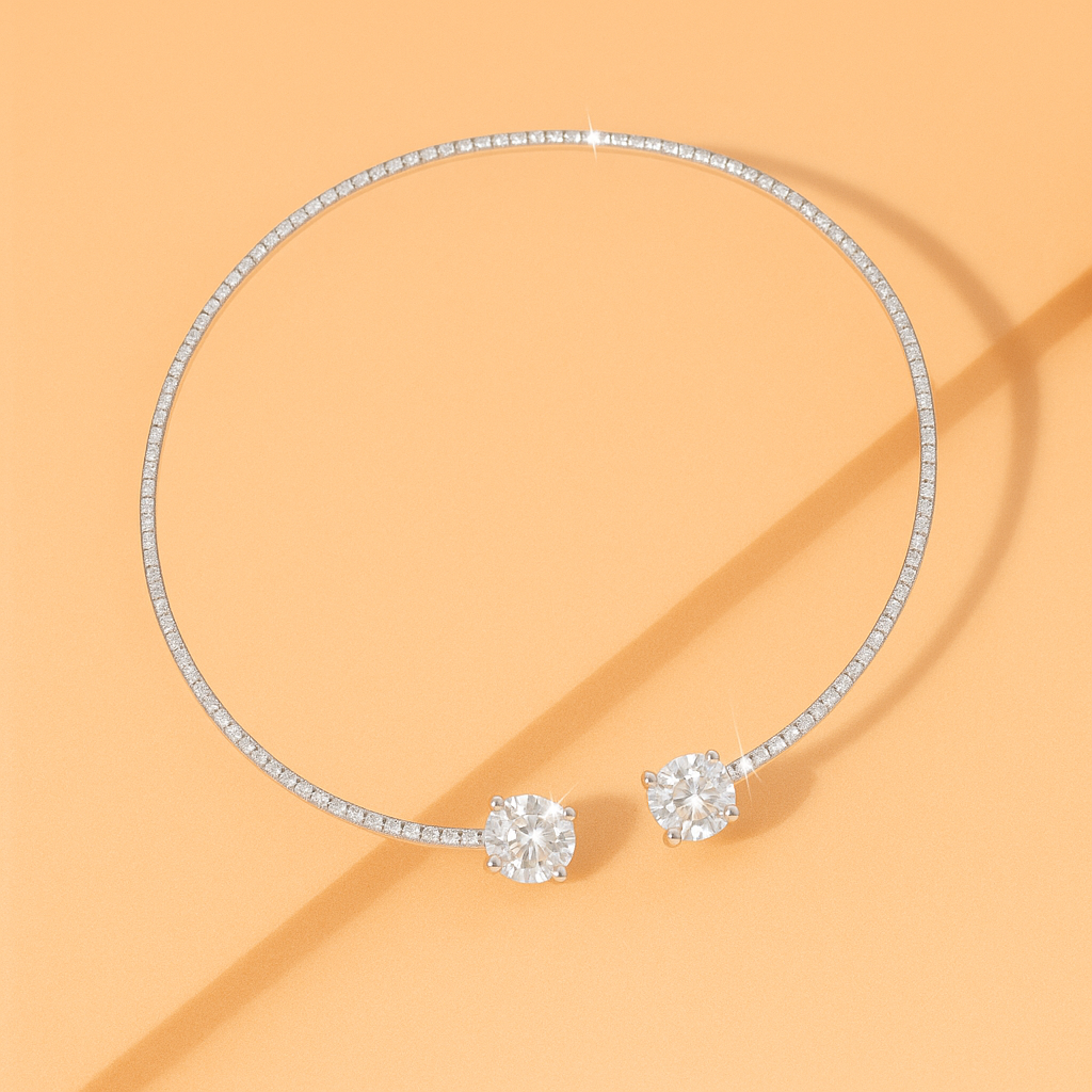 COLLANA CRISTAL con Diamanti