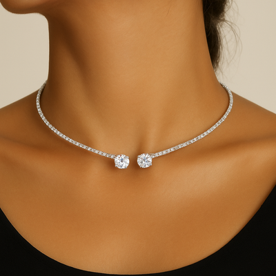 COLLANA CRISTAL con Diamanti