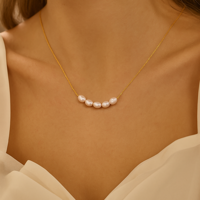 KONA Collana di Perle d'Oro