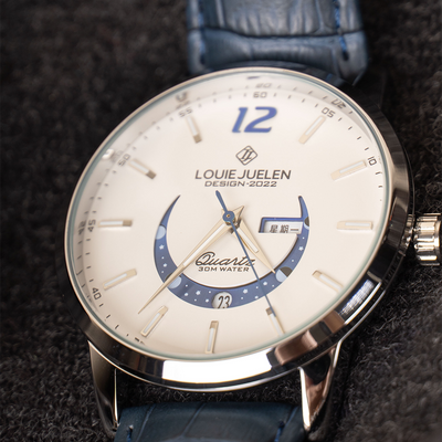 Orologio Elegante Luminøse Fase di Luna™