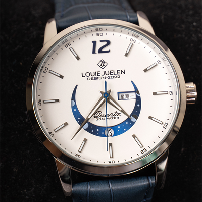 Orologio Elegante Luminøse Fase di Luna™