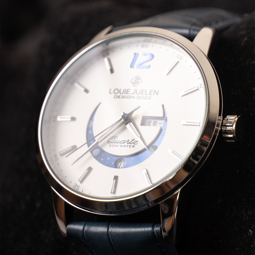 Orologio Elegante Luminøse Fase di Luna™